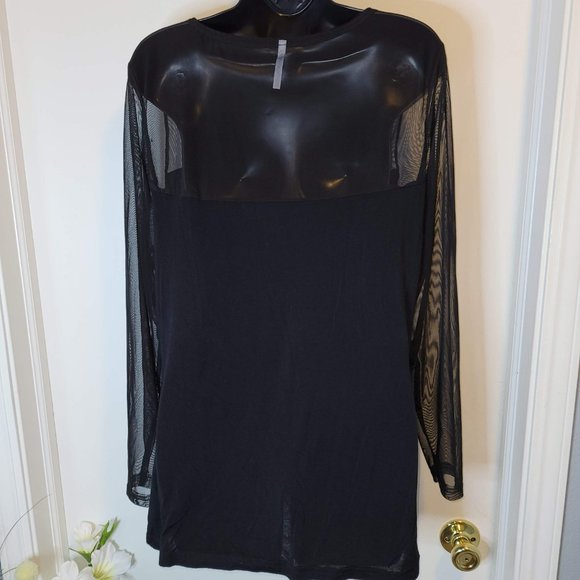 Splash Sheer Top - Picture 6 of 7